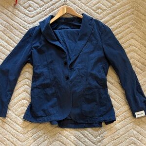 Paolini Navy Linen Suit from Ireland